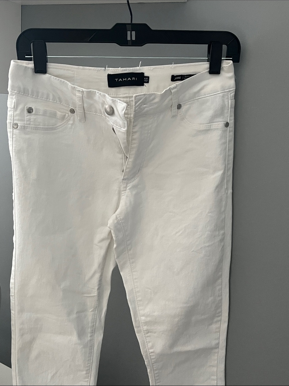 Tahari White Skinny Jeans for Women
